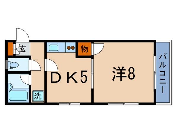 エルシオン弥生（２Ｆ、３Ｆ）の物件間取画像